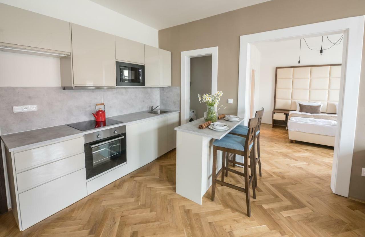 Letna Garden Suites Praga Exterior foto